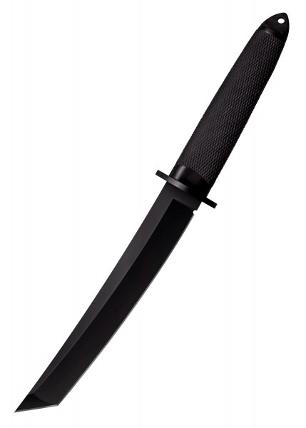 Das 3V Magnum Tanto II ist ein Messer aus CPM 3V Stahl. Es zeichnet sich durch eine robuste Tanto-Klinge und einen rutschfesten, grifftexturierten Griff aus. Die schwarze Beschichtung bietet zusätzlichen Schutz und sorgt für ein elegantes Design. Ide